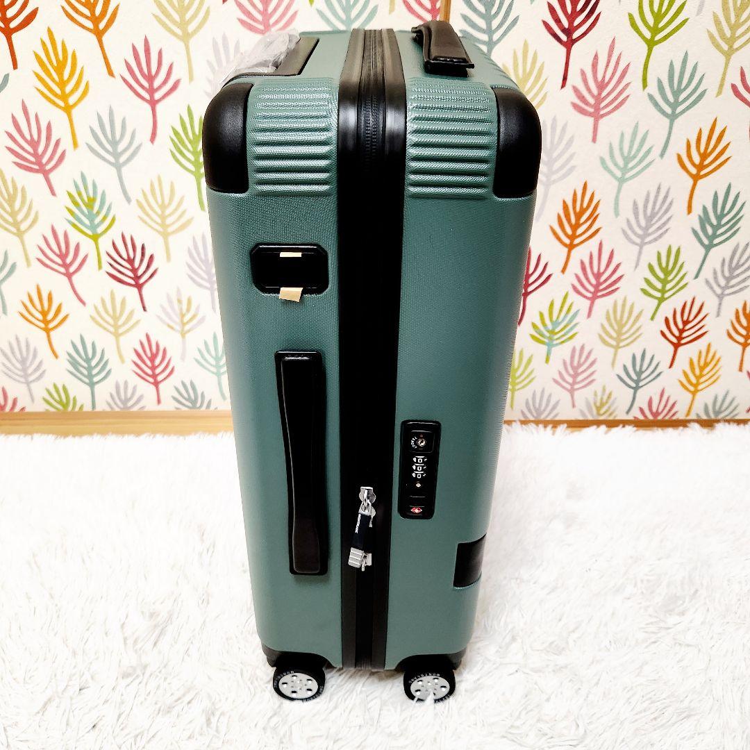 【新品】MONTBLANC キャリーケース 34L グリーン 機内持込み可能4輪