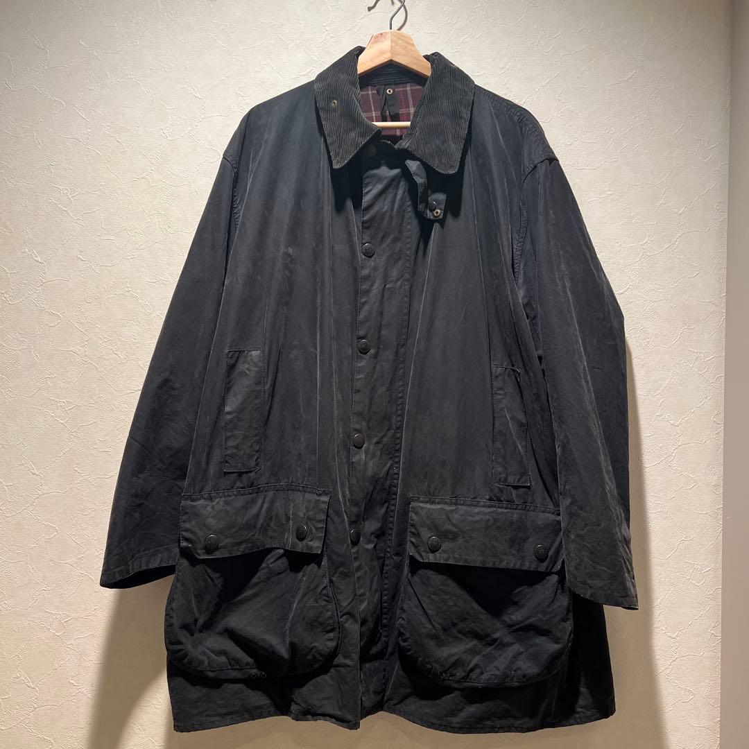 Barbour Border ネイビー 80〜90年代？ビンテージ