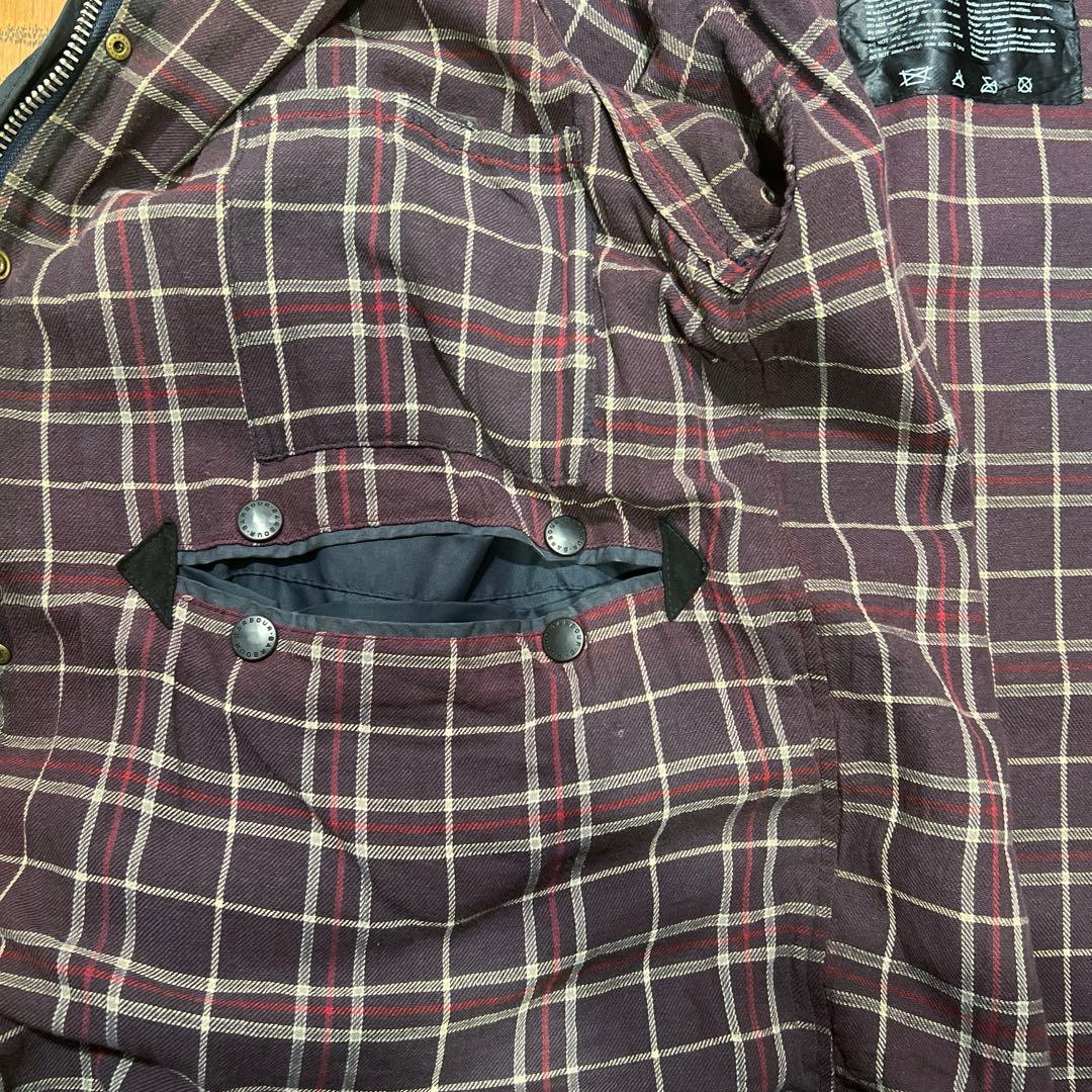Barbour Border ネイビー 80〜90年代？ビンテージ