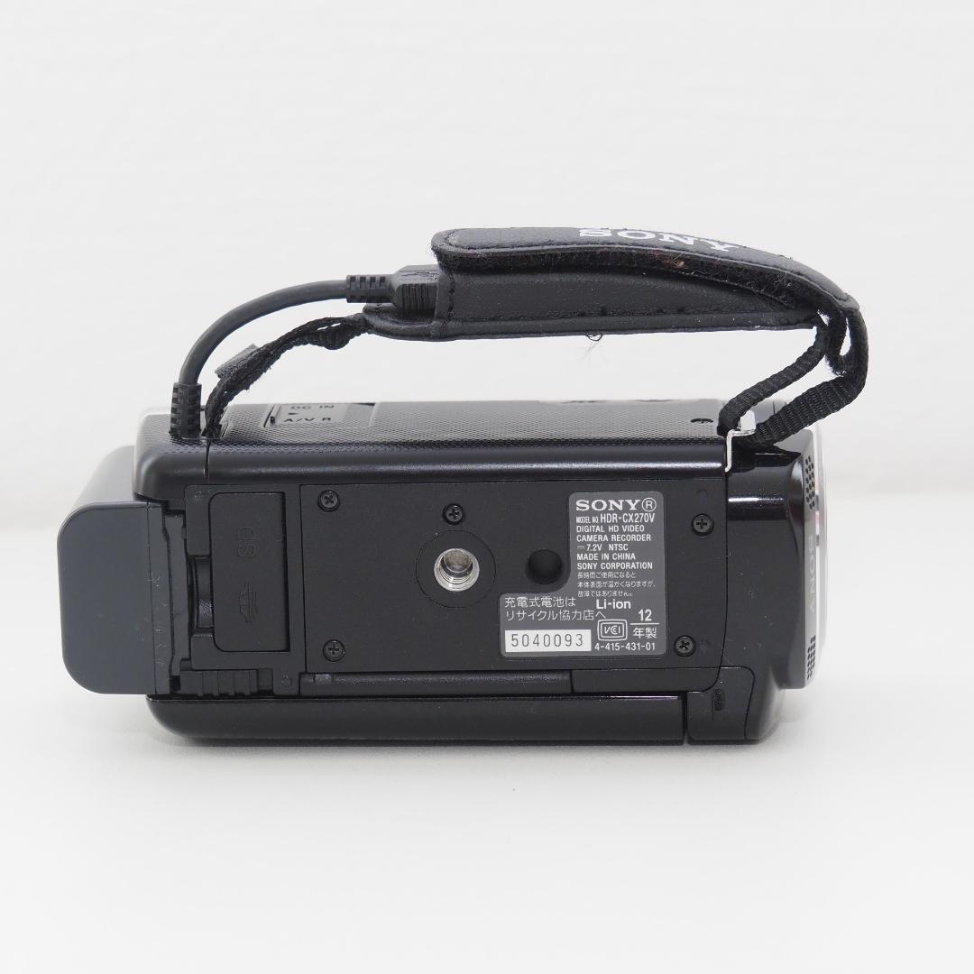 SONY HDビデオカメラ HDR-CX270V ブラック ソニー