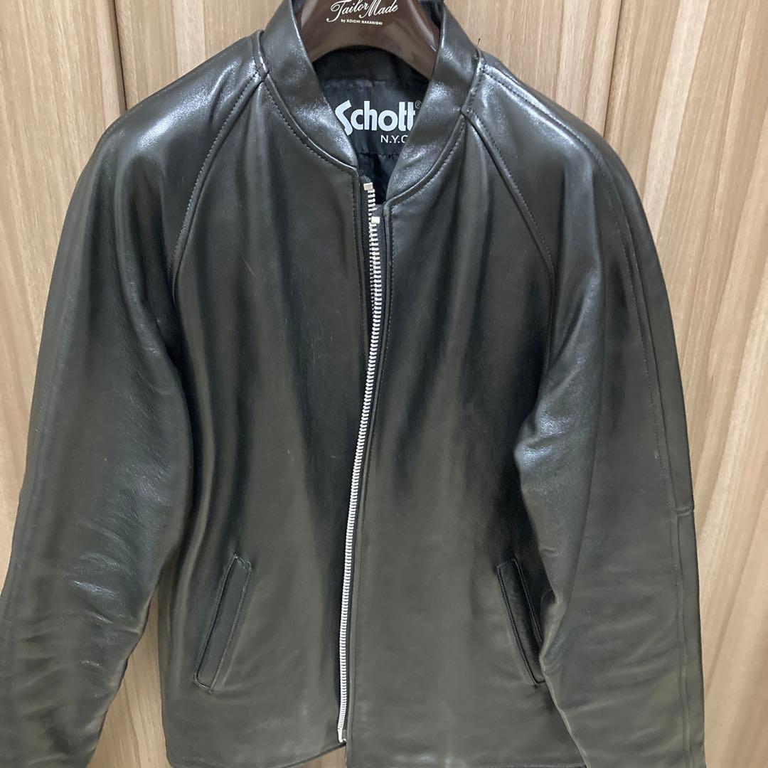 Schott 革ジャン　サイズ38