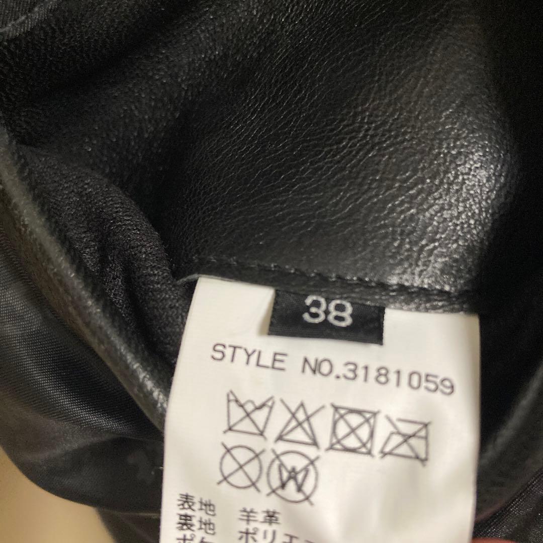 Schott 革ジャン　サイズ38