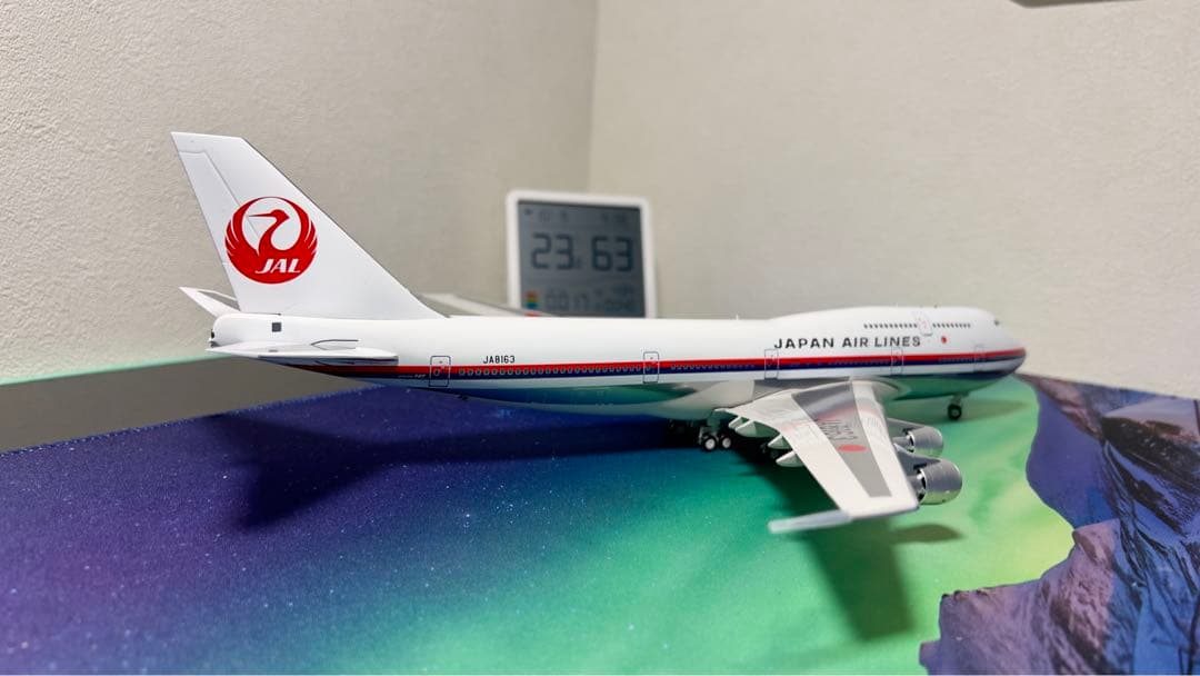 【新品】 1/200 日航 JAL B737-300 JA8163