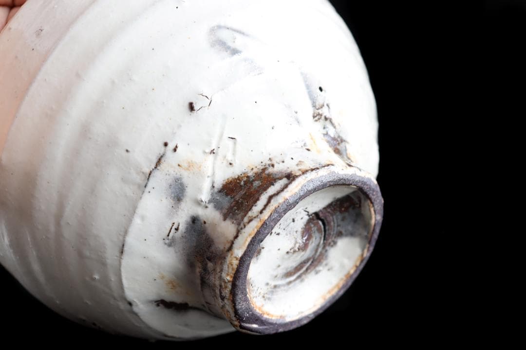 辻村塊 粉吹茶碗 茶道具 共箱