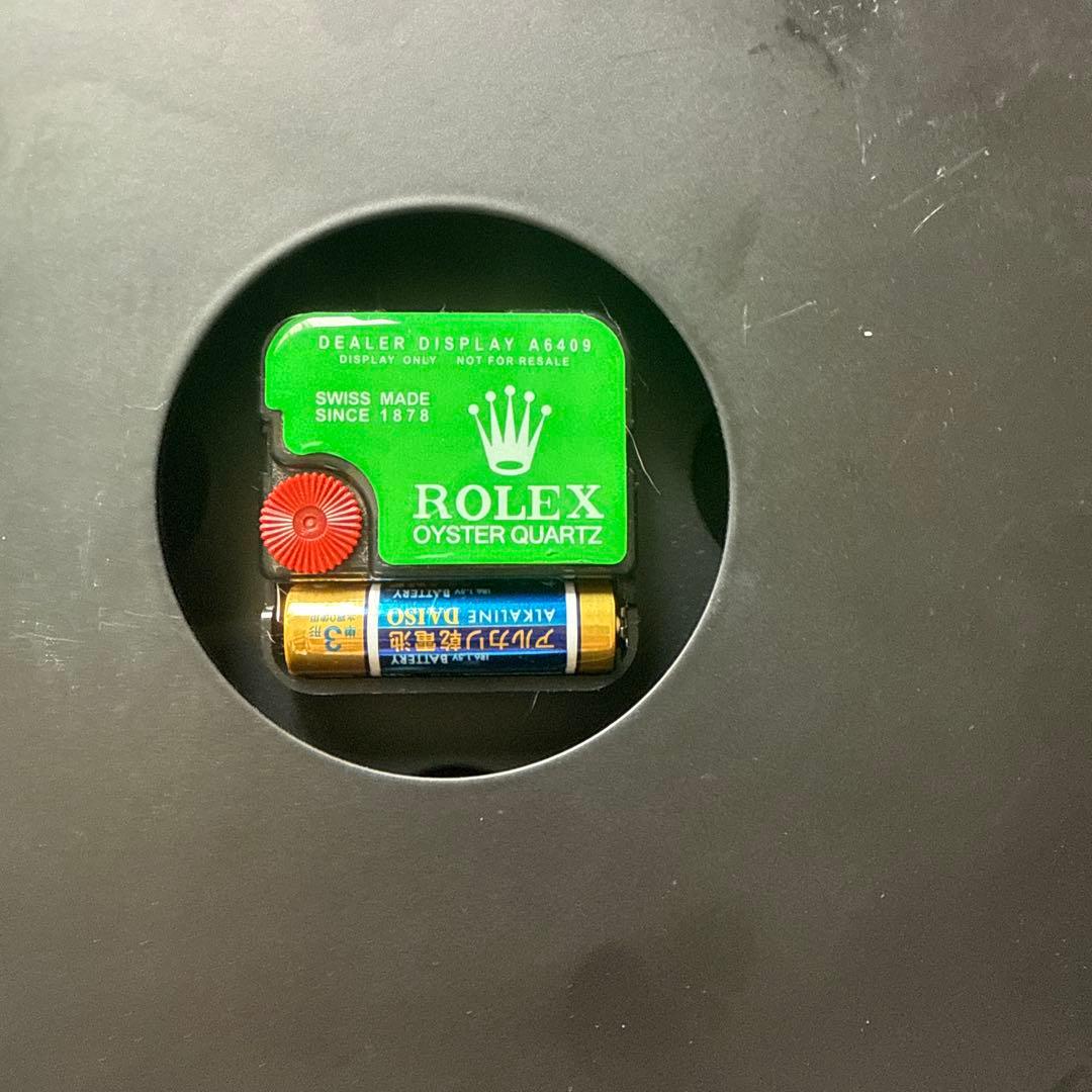 ロレックス壁掛け 黒デイトナ　希少品