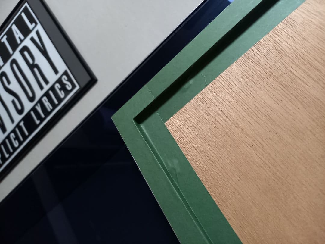 ジョン　レノン　マルチカラー　ポップアート　ポスター　ブラック　ウッド　フレーム