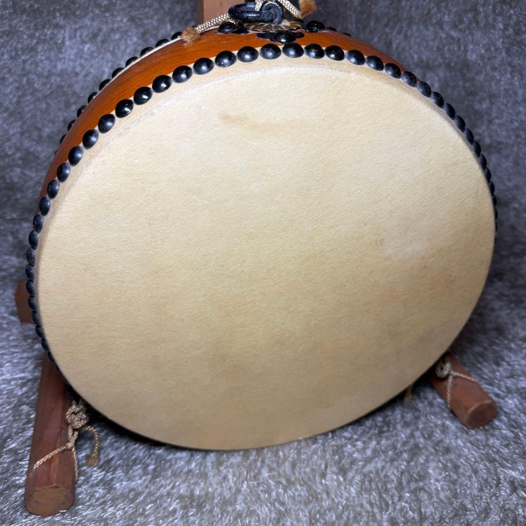 木製小太鼓 平太鼓スタンド付き