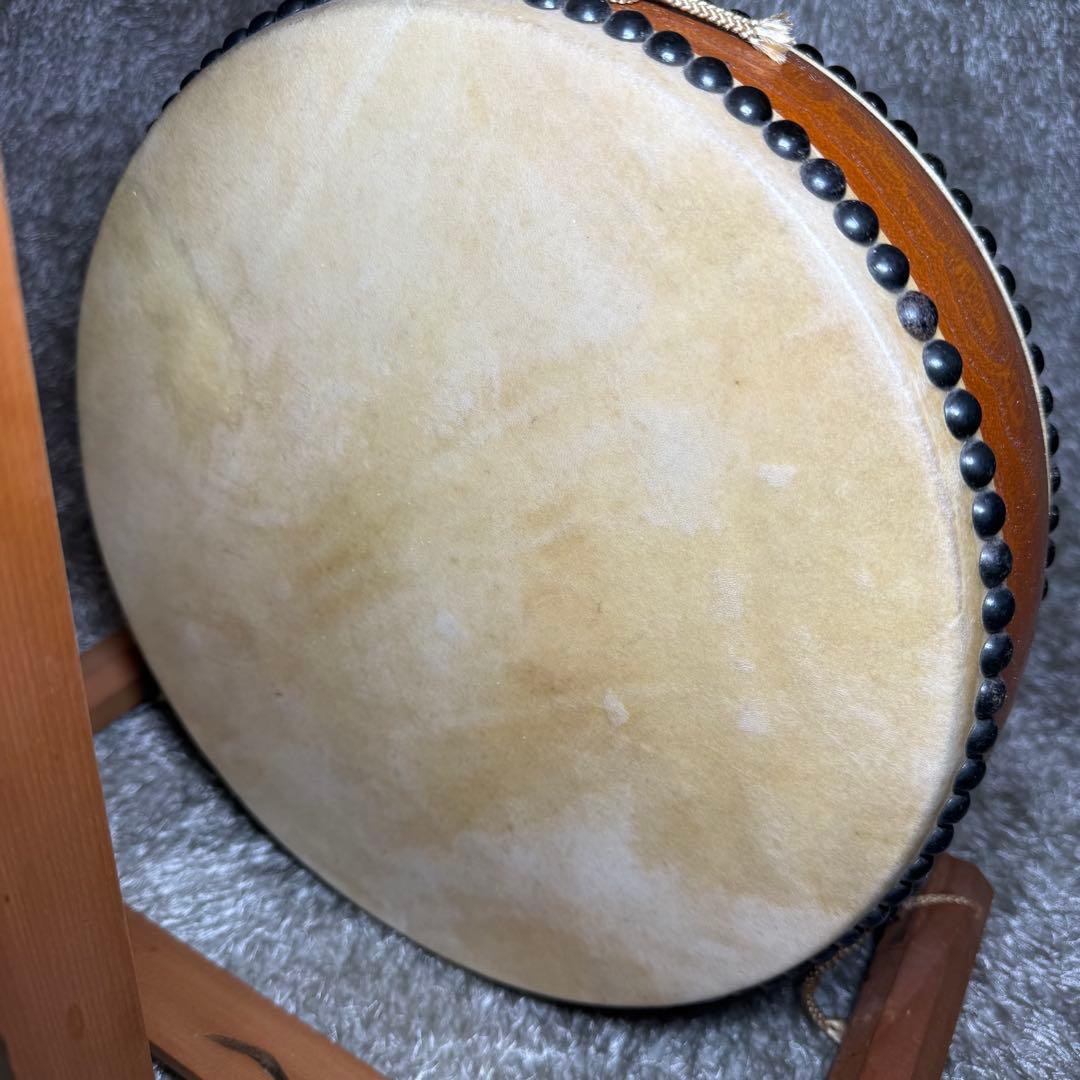 木製小太鼓 平太鼓スタンド付き