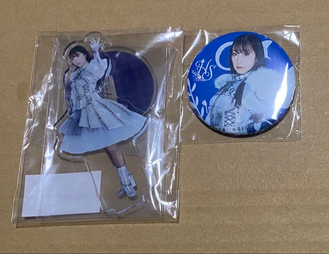 椎名へきる　HARMONY STAR アニメイト限定　缶バッジ　アクリルスタンド