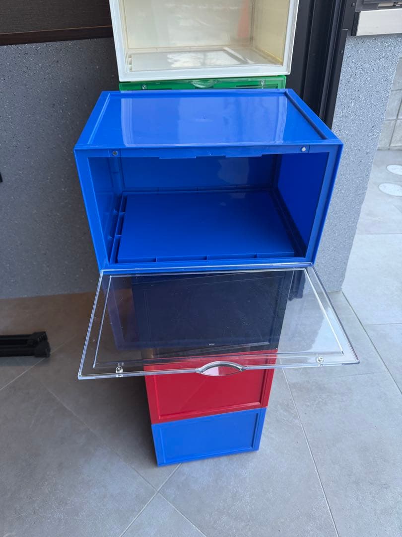 カラーシューズBOX スニーカー収納　スニーカーディスプレイ