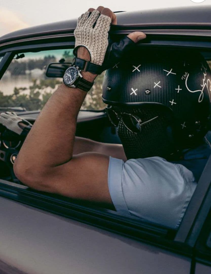 DENTS ドライビンググローブ フィンガーレス ヘアシープレザー