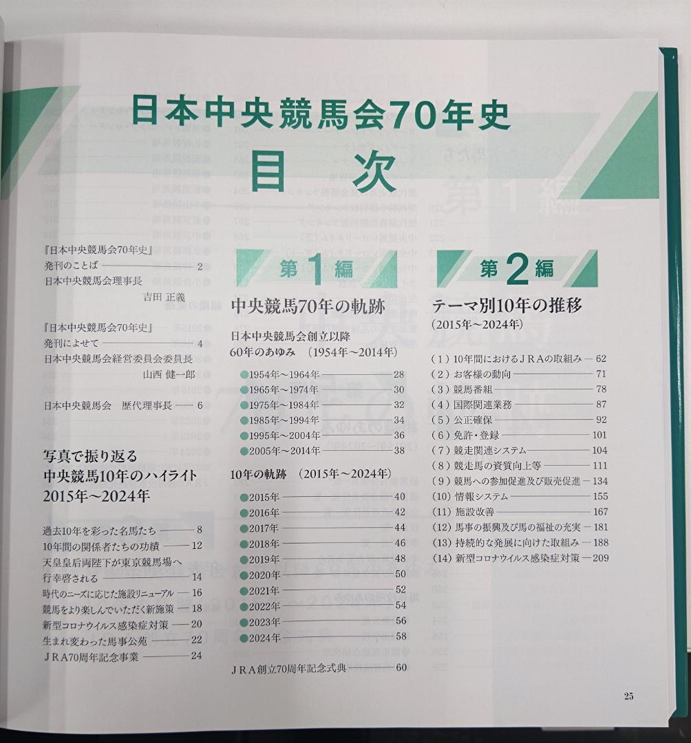 日本中央競馬会70年史