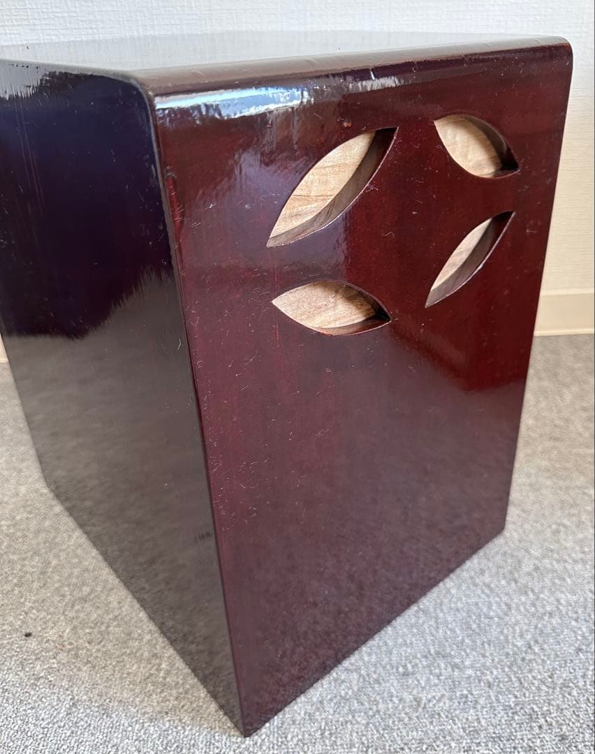 塗師　川瀬表完　八千代棚　茶道具　木製漆器　四方棚