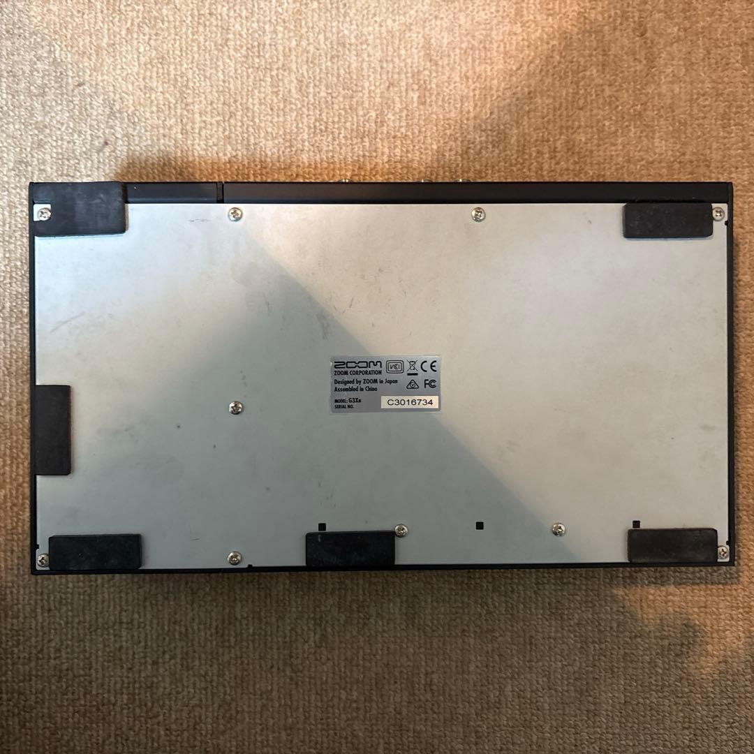 【通電確認済み・初期化済】ZOOM G3Xn マルチエフェクター（アダプター付）