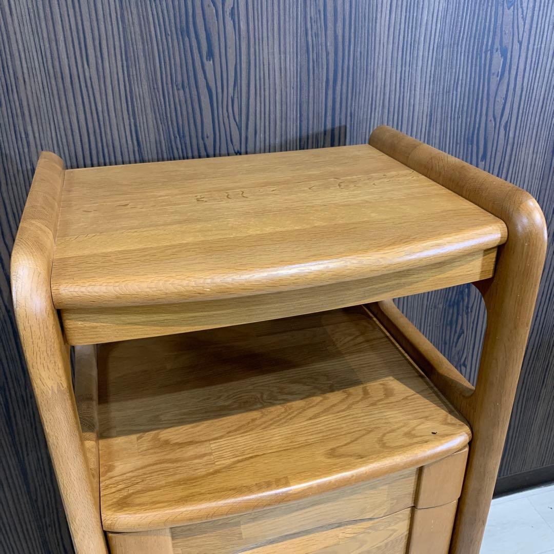 マルニモッコウ　電話台　FAX台