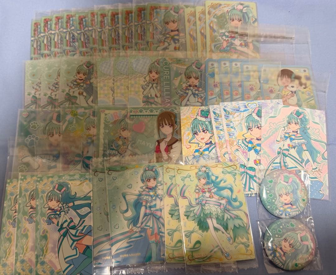 プリキュア まとめ売り 缶バッジ ウエハース ラバスト マスコット エコメルの方