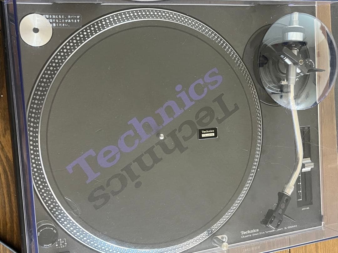 Technics SL-1200 MK3 M44G ダストカバー有り