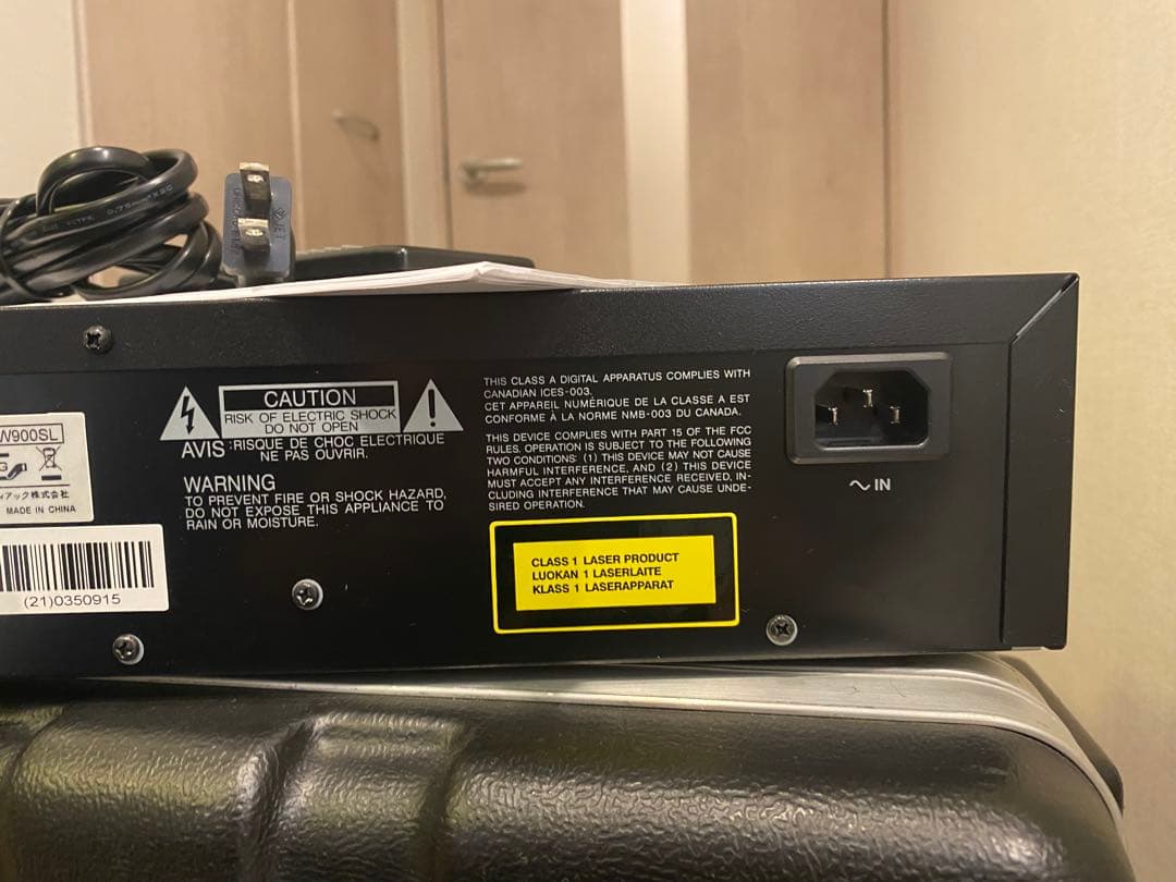 TASCAM CD-RW900SL マルチプレーヤー タスカム