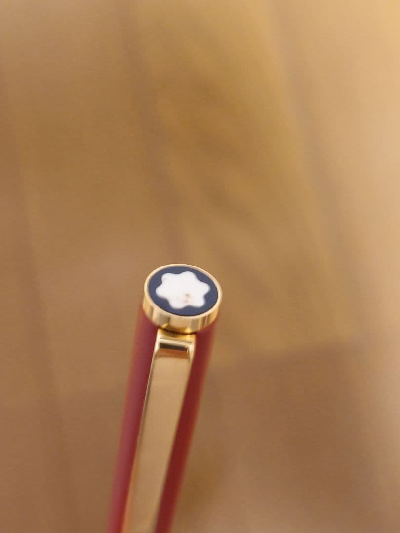 モンブラン 万年筆 赤