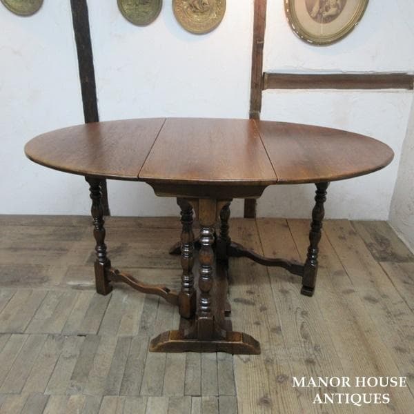 イギリス アンティーク 家具 ゲートレッグテーブル ダイニング 英国 6059e