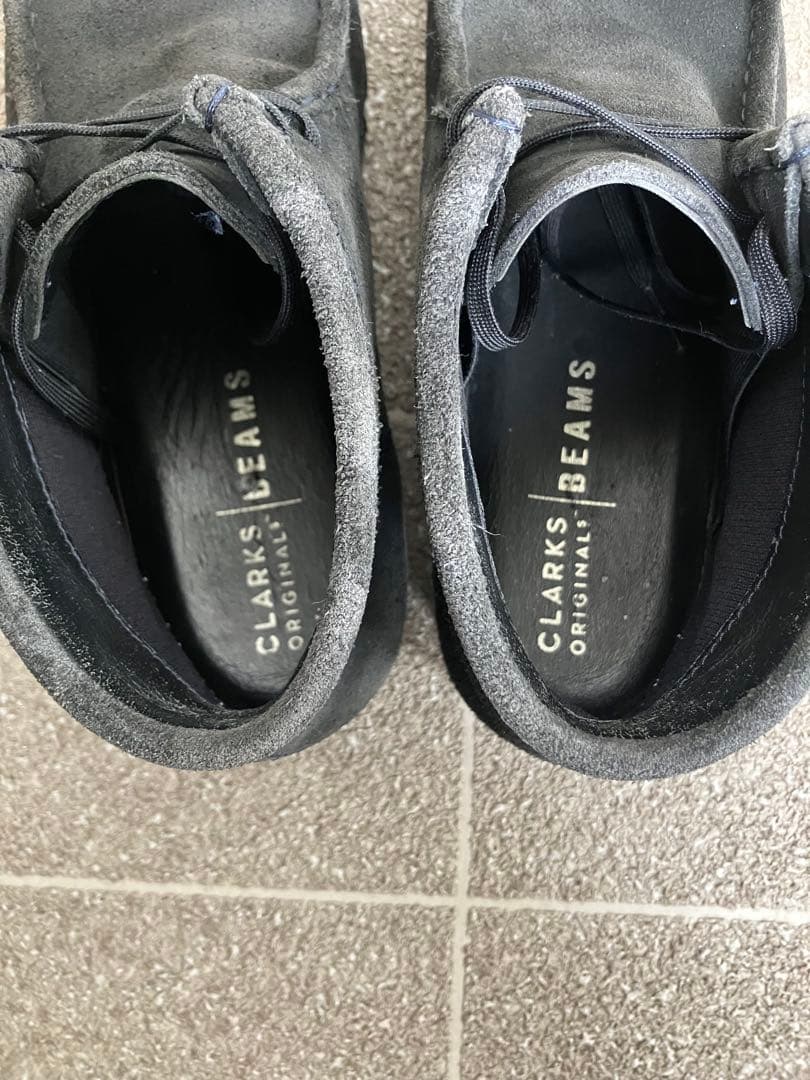 クラークス ビームス別注 ワラビー ゴアテックス