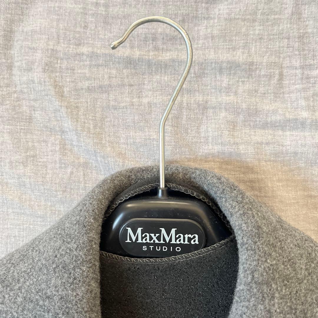 MaxMara studioグレー チェスターコート 38