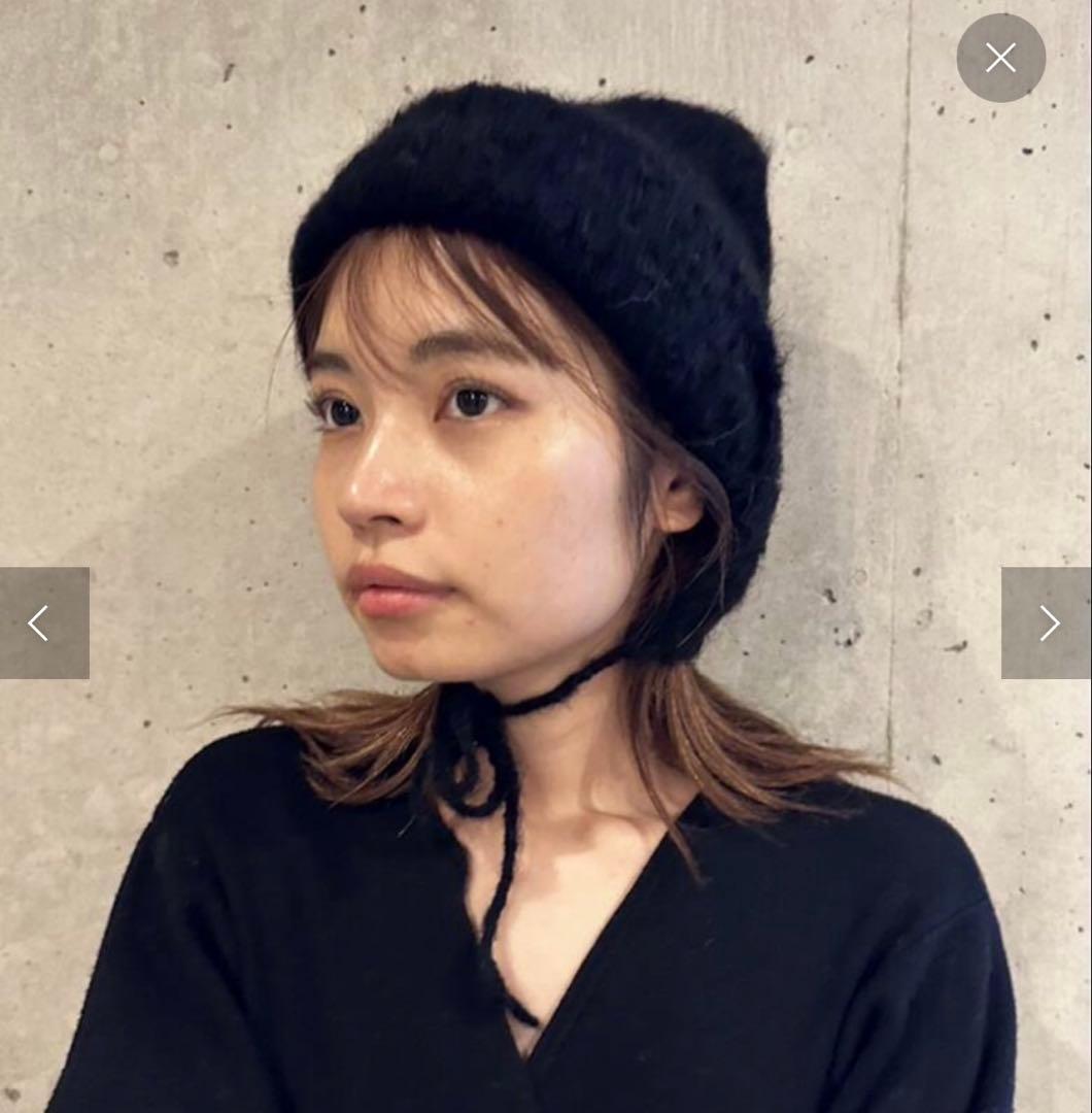 最終値下げ　エディットフォールル　アルパカ　ニット帽　新品未使用　タグ付き