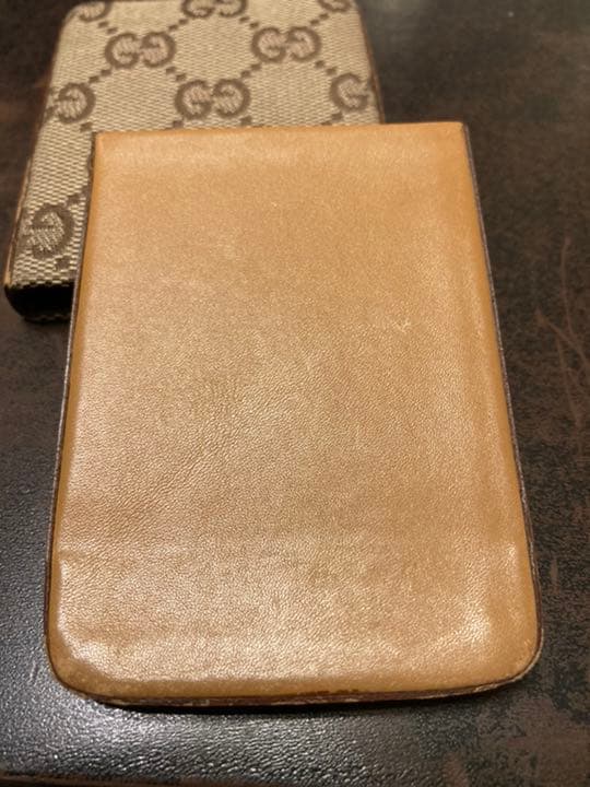 グッチ 名刺入れ GUCCI　GGキャンパス　スライド式