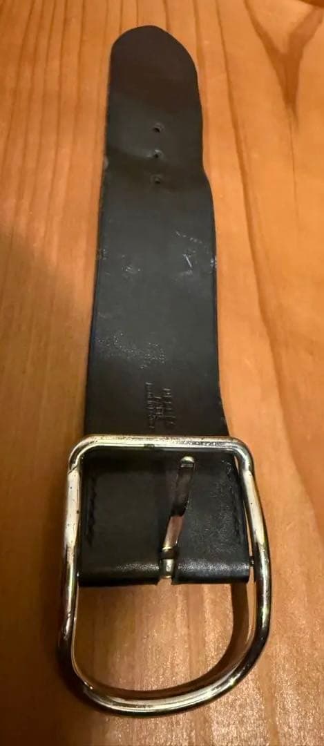 HERMES ブラックレザーブレスレット　おまけ　巾着袋