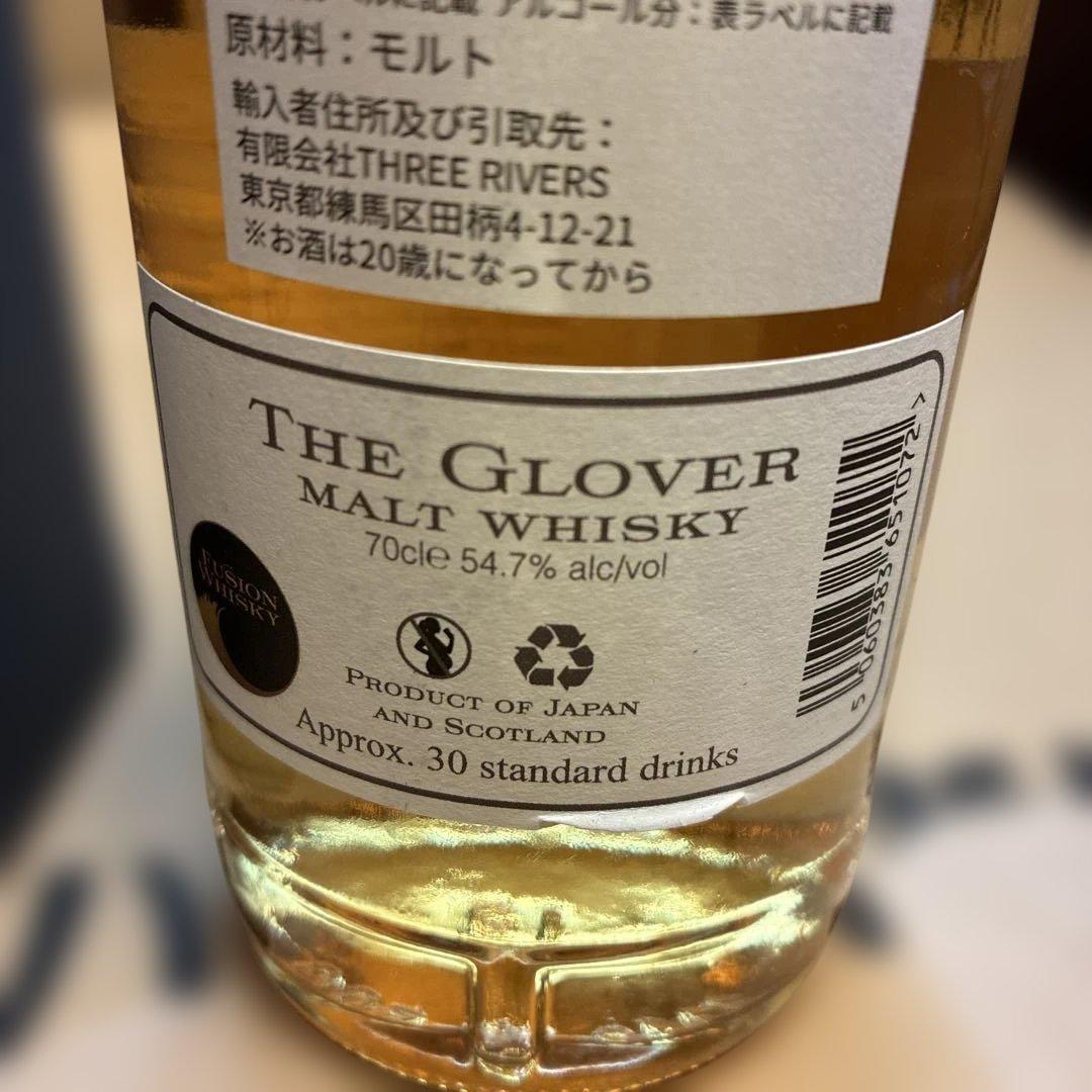 THE GLOVER 4年　秩父、アードナムルッカン アデルフィ　スリーリバース