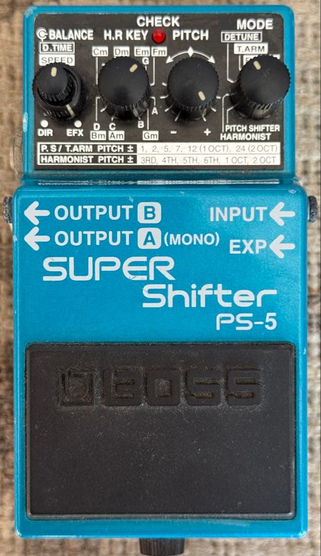 BOSS PS-5 SUPER Shifter ギターエフェクター