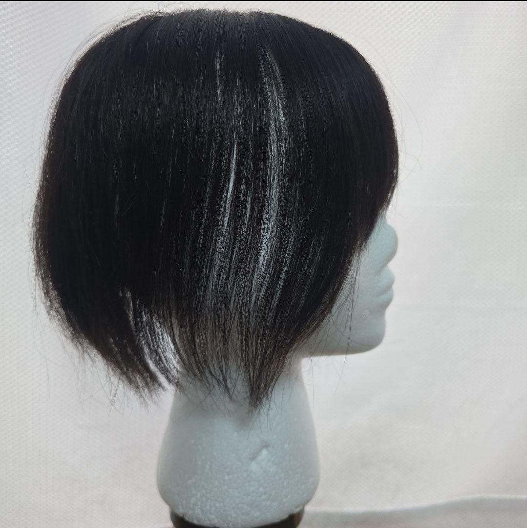百合子ウィッグ ダークブラック ショートボブ