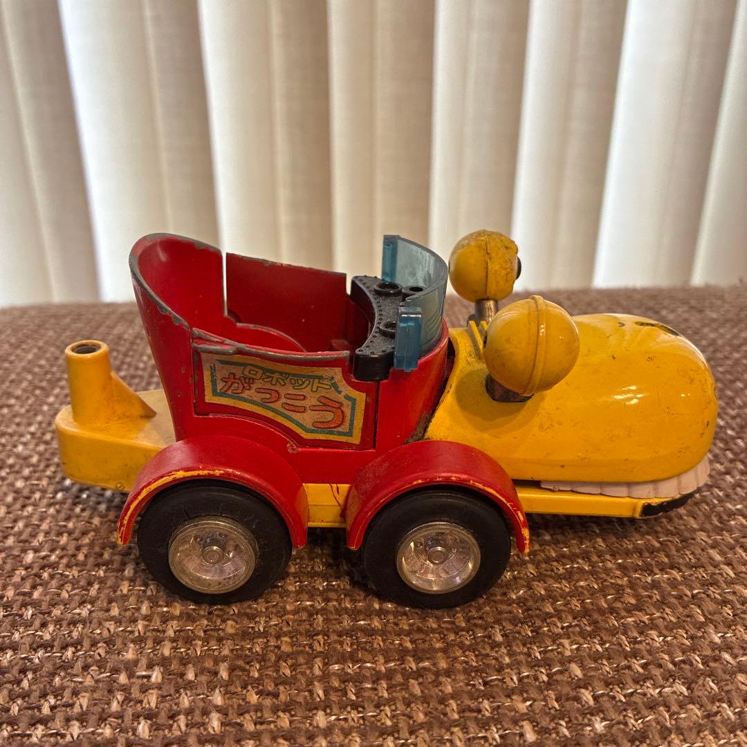 《希少》《当時物》超合金　がんばれロボコン　ロボゲラ　ロボカーセット　ポピー