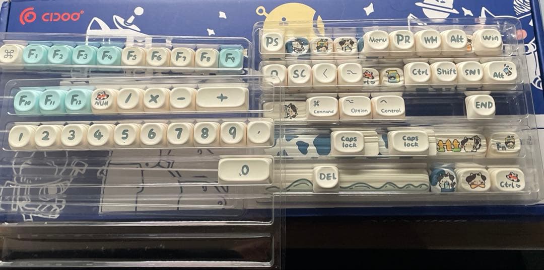 CIDOO ABM066 ホワイト（Aliceレイアウト)