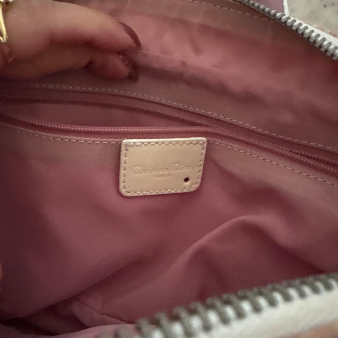 Dior フラワー装飾 ショルダーバッグ