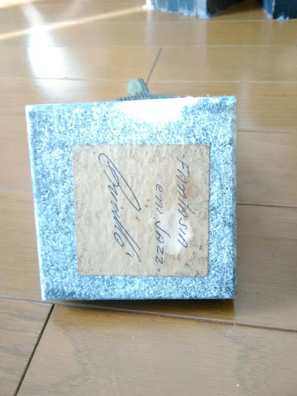 Jazz アートオブジェ　ブルーノート　ウッドベース