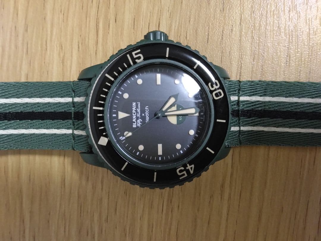 時計 Blancpain x Swatch Scuba Fifty