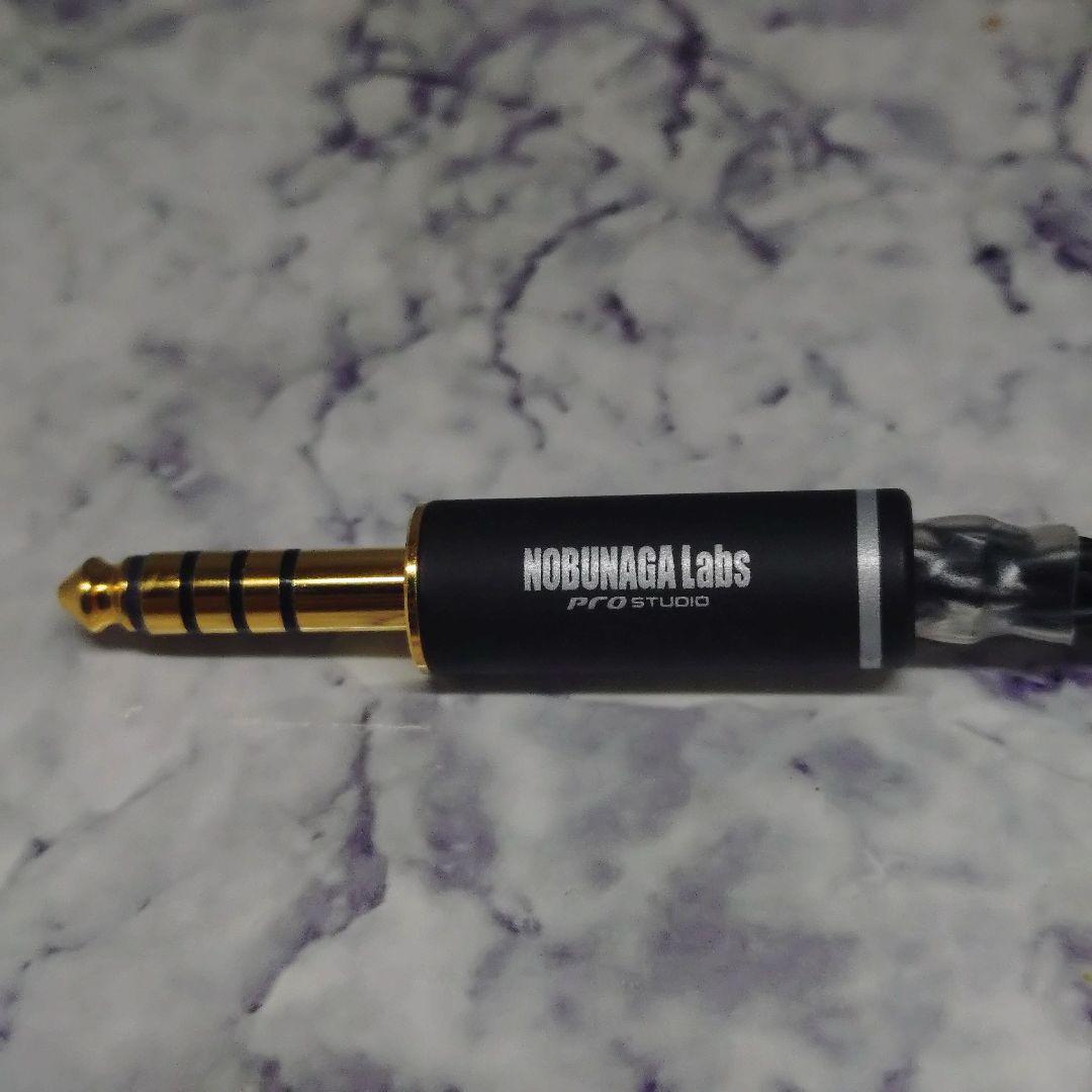 NOBUNAGA Labs 黒龍 ヘッドフォンケーブル　バランスケーブル