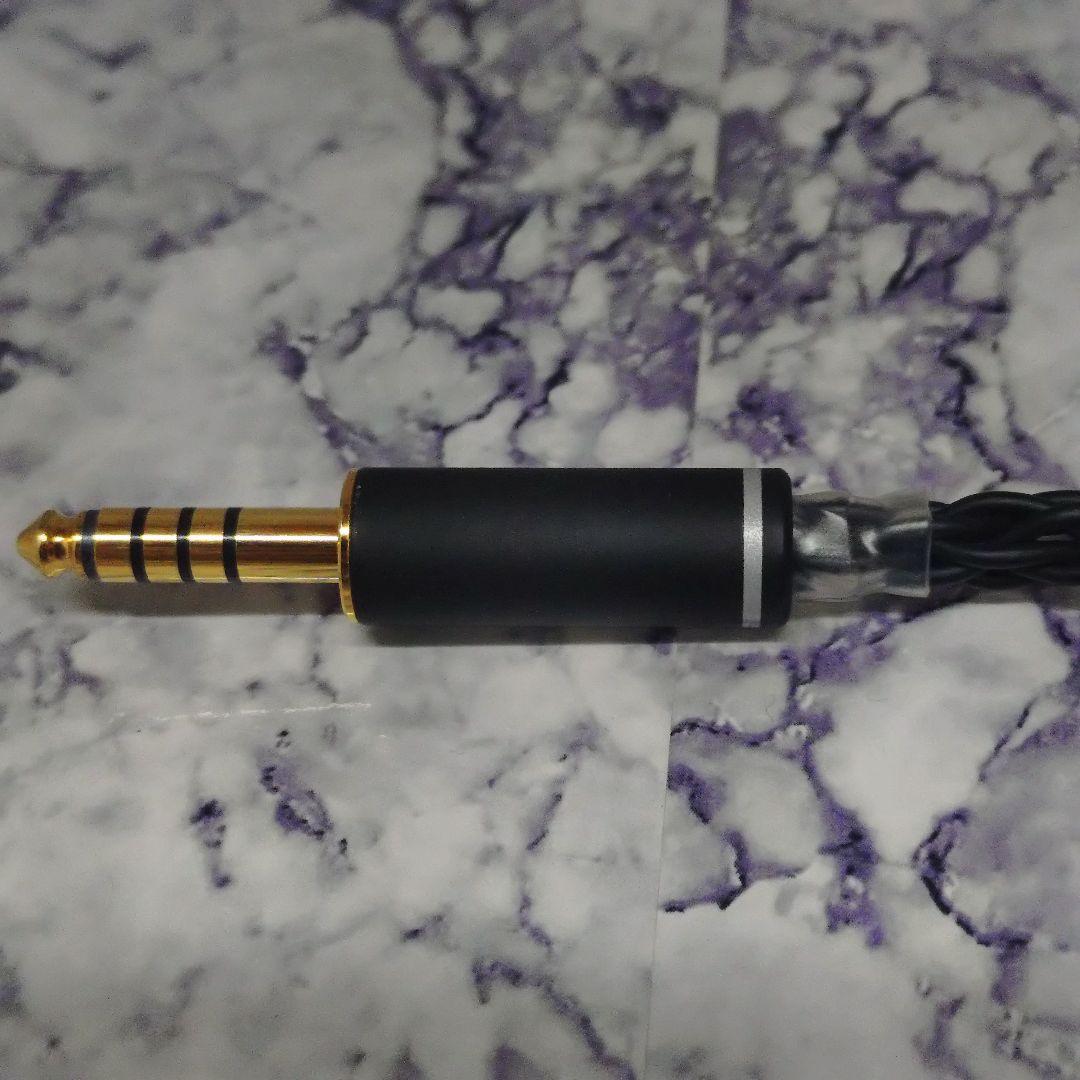 NOBUNAGA Labs 黒龍 ヘッドフォンケーブル　バランスケーブル