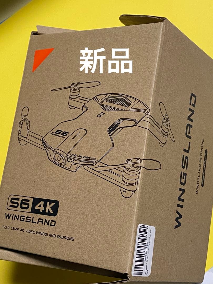 【新品 未開封】WINGSLAND S6 4K ドローン