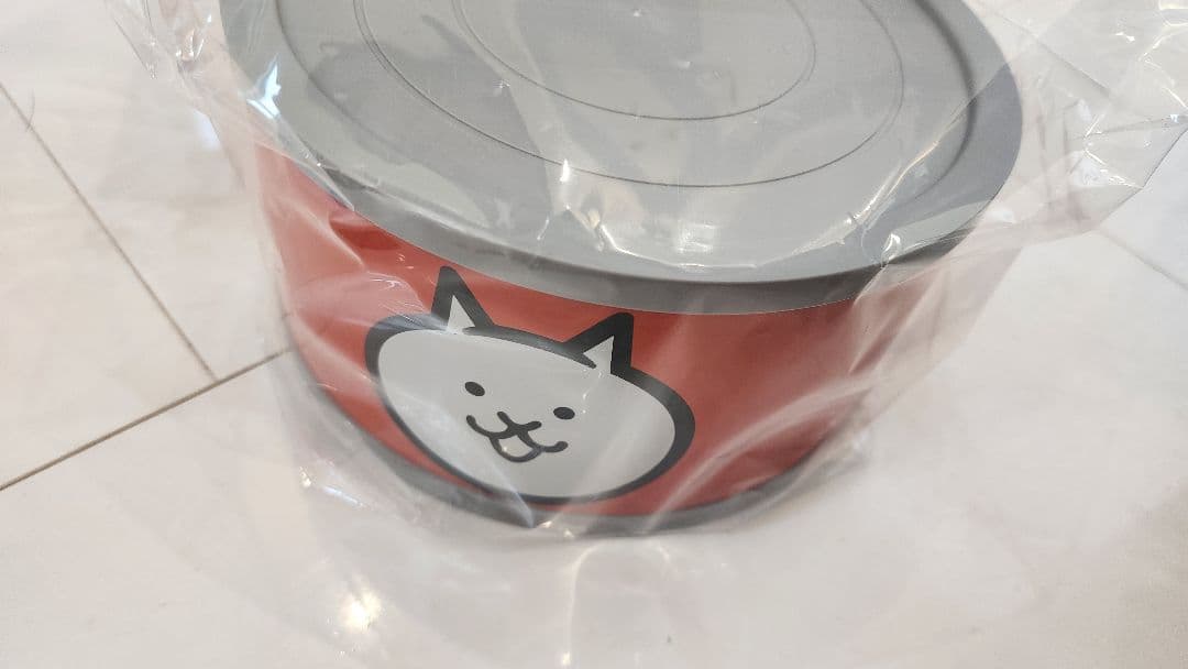 にゃんこ大戦争 一番くじ　D賞 ネコカン型ケース付きミニフィギュアセット　未開封