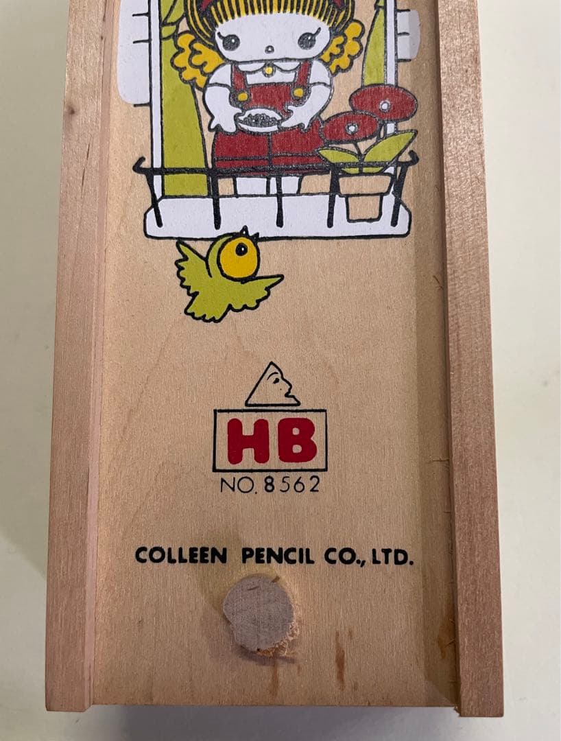 昭和レトロ鉛筆　木箱入り　ビンテージ 鉛筆　HB