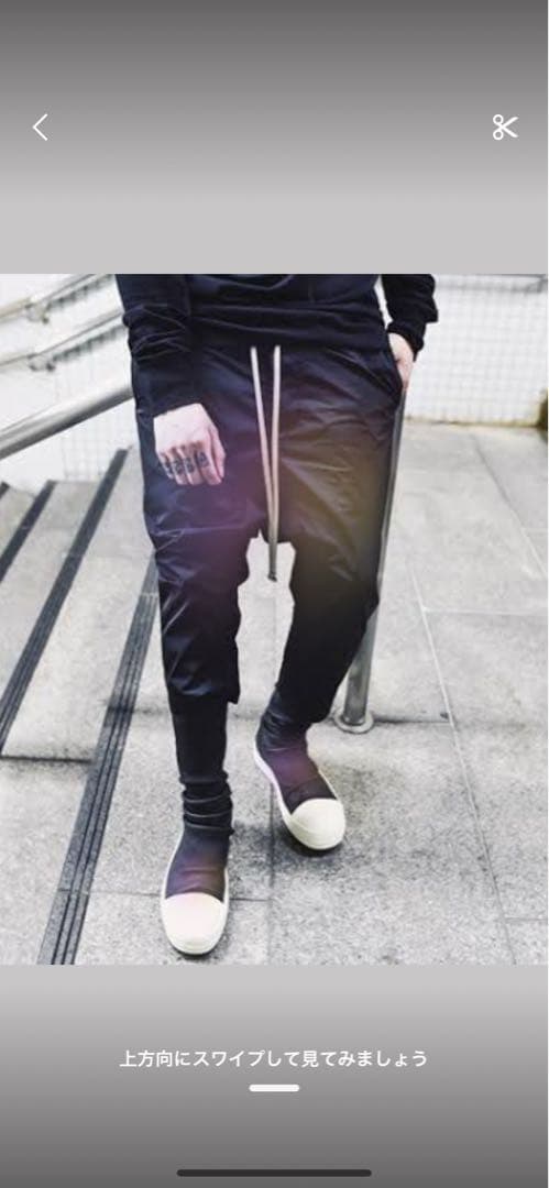 限界価格‼️美品RickOwens DRAWSTRING CROPPED