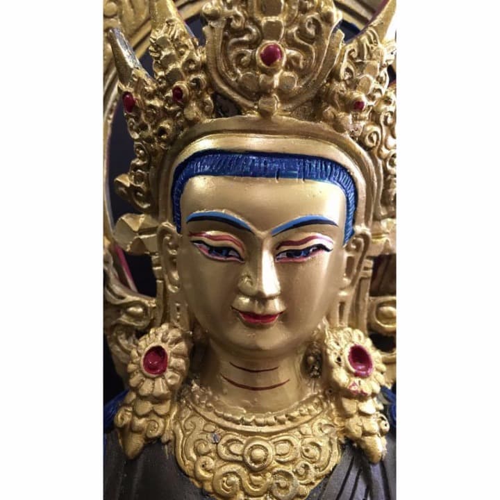 ◆弥勒菩薩（マイトレーヤ）像◆仏教　チベット-A