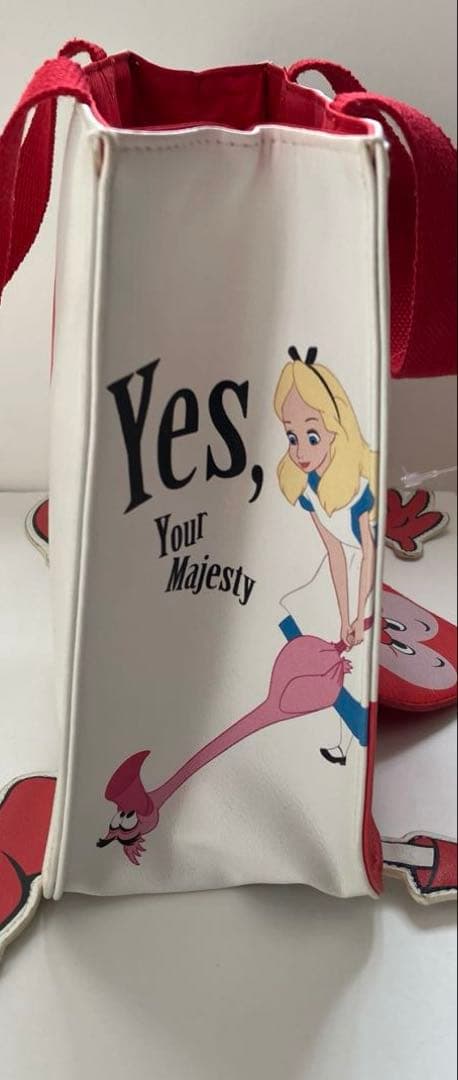 不思議の国のアリス トランプ兵 バッグ ハンドバッグ ランチバック レトロ