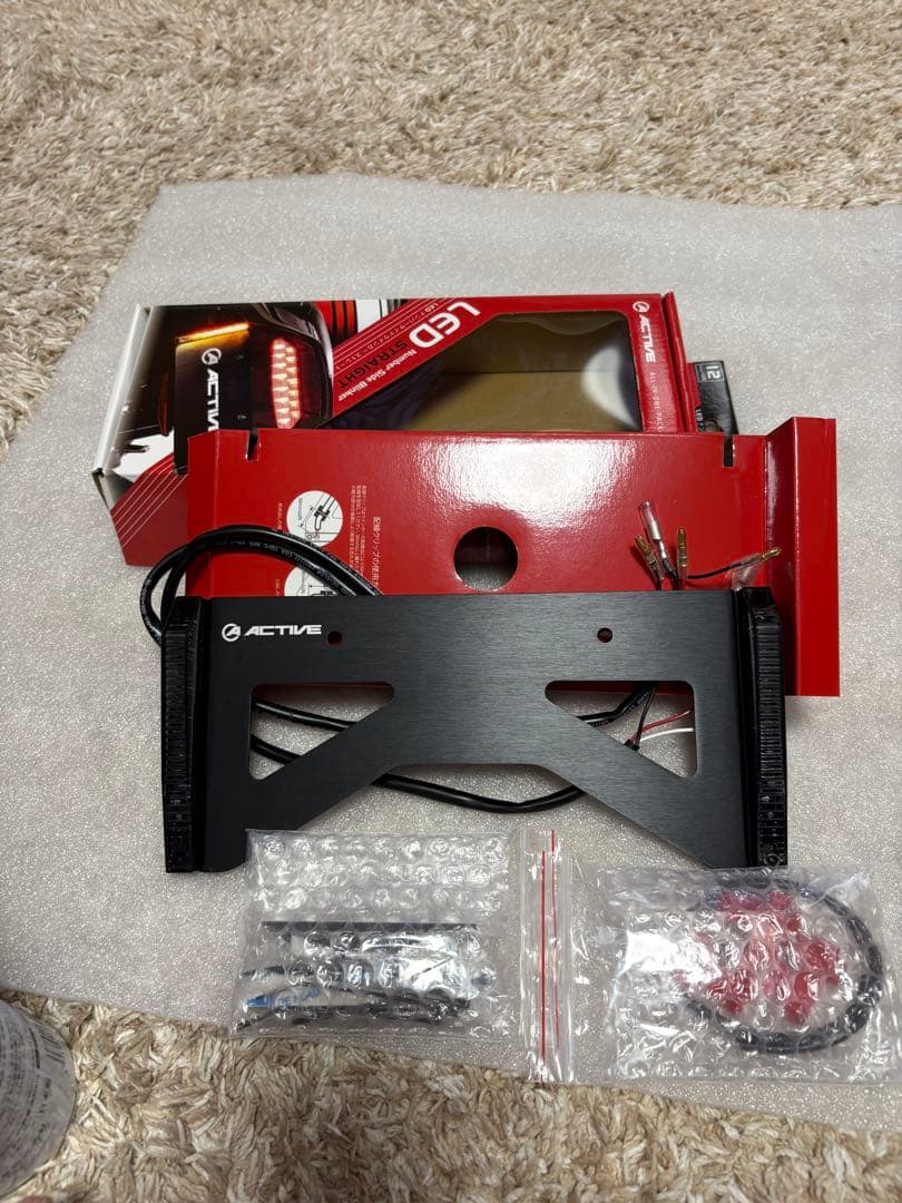 ACTIVE LEDナンバーサイドウインカー(スモーク)