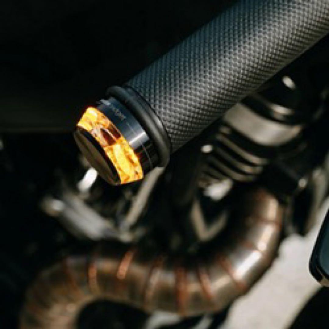 モトガジェット　ブレイズディスク　2個セット販売　バーエンドウインカー