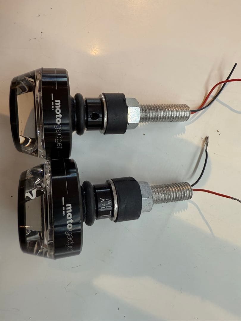 モトガジェット　ブレイズディスク　2個セット販売　バーエンドウインカー