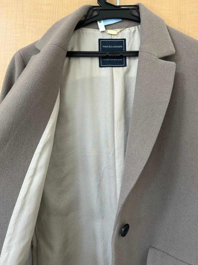 【SHIPS】ブラウン チェスターコート　38 Mサイズ