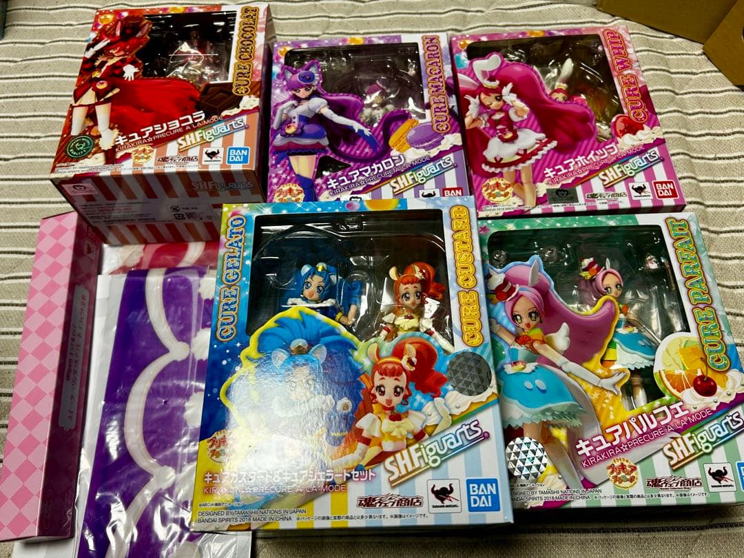 d*7様 S.H.Figuarts キラキラプリキュアアラモード 5種セット